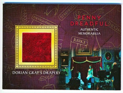 Cryptozoic Penny Dreadful Dorian Gray's Drapery Prop #M10 - QTY AVAIL