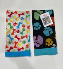 2 Pack Of Dog Lovers Bandana 22x22 In 100 Cotton For Human Or Canine Use
