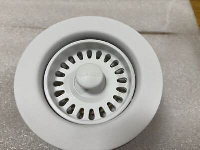 Blanco 441091 Decorative Basket Strainer: Matte White