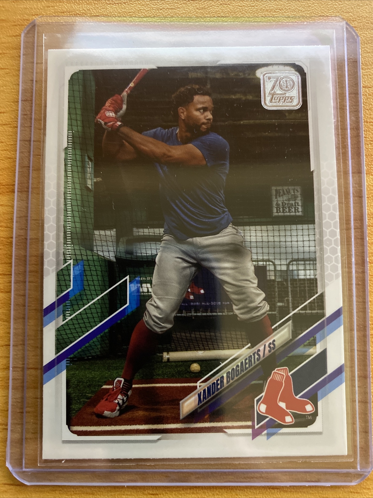 2021 Topps Series 2 XANDER BOGAERTS #476 SP Variation Boston Red Sox
