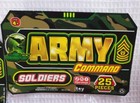 ARMY Command Soldiers 2 PKGS Ja-Ru Toys Total 50 pcs Teal & Tan SEALED ...