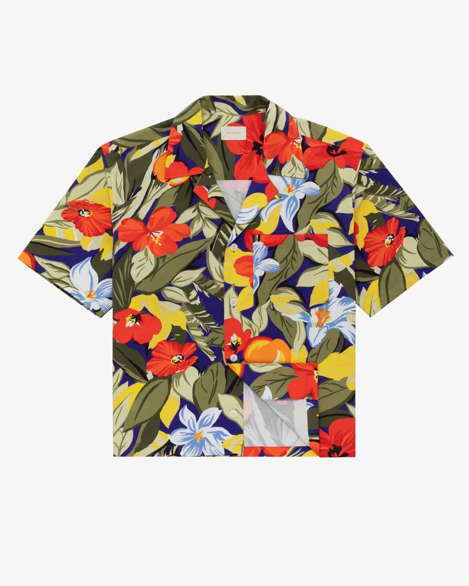 Aime Leon Dore Cropped Camp Shirt Floral | eBay