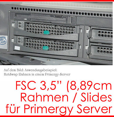 HOTSWAP HDD SCSI RAHMEN RAID CONTROLLER FSC TX150 TX200 TX300 TX600 P200 -OK