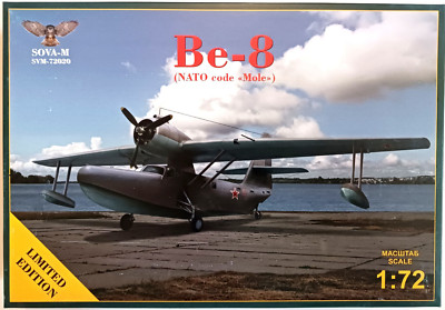 Modelsvit / SOVA-M 72020 Beriev Be-8  Amphibien-Passagier-Flgz.- selt.  Kit 1:72