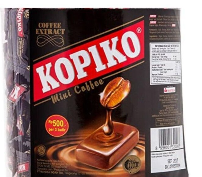 Kopiko Coffee Candies Jar 600g Delicious Taste Perfect sweetness AU