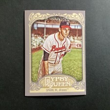 2012 Topps Gypsy Queen Warren Spahn #265 Ex+