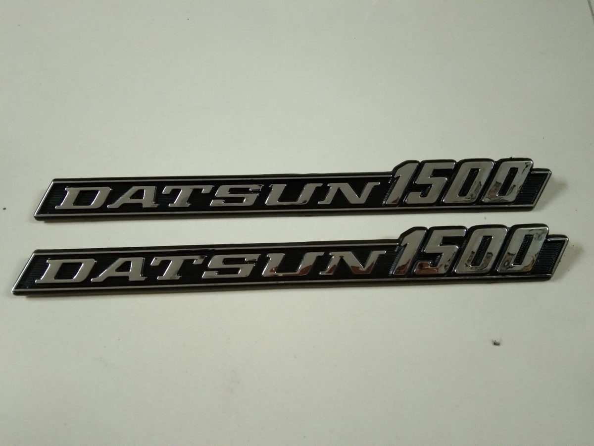FENDER EMBLEM BADGE LOGO ORNAMENT NEW FIT FOR DATSUN 620 J15 1500 