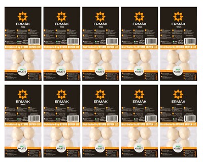 Bio Kurt Ermak 60g ( 10 PACK ) Курт Kurut Qurut Made In Uzbekistan 100% Natural