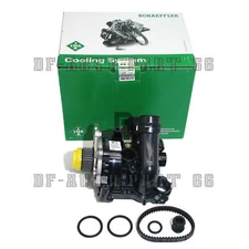 INA Metal Water Pump Thermostat Assembly For For Audi A4 A5 VW Passat 1.8T 2.0T