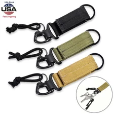 Tactical Molle Clip Buckle Backpack Key Hook for Outdoor Hiking Climbing Camping