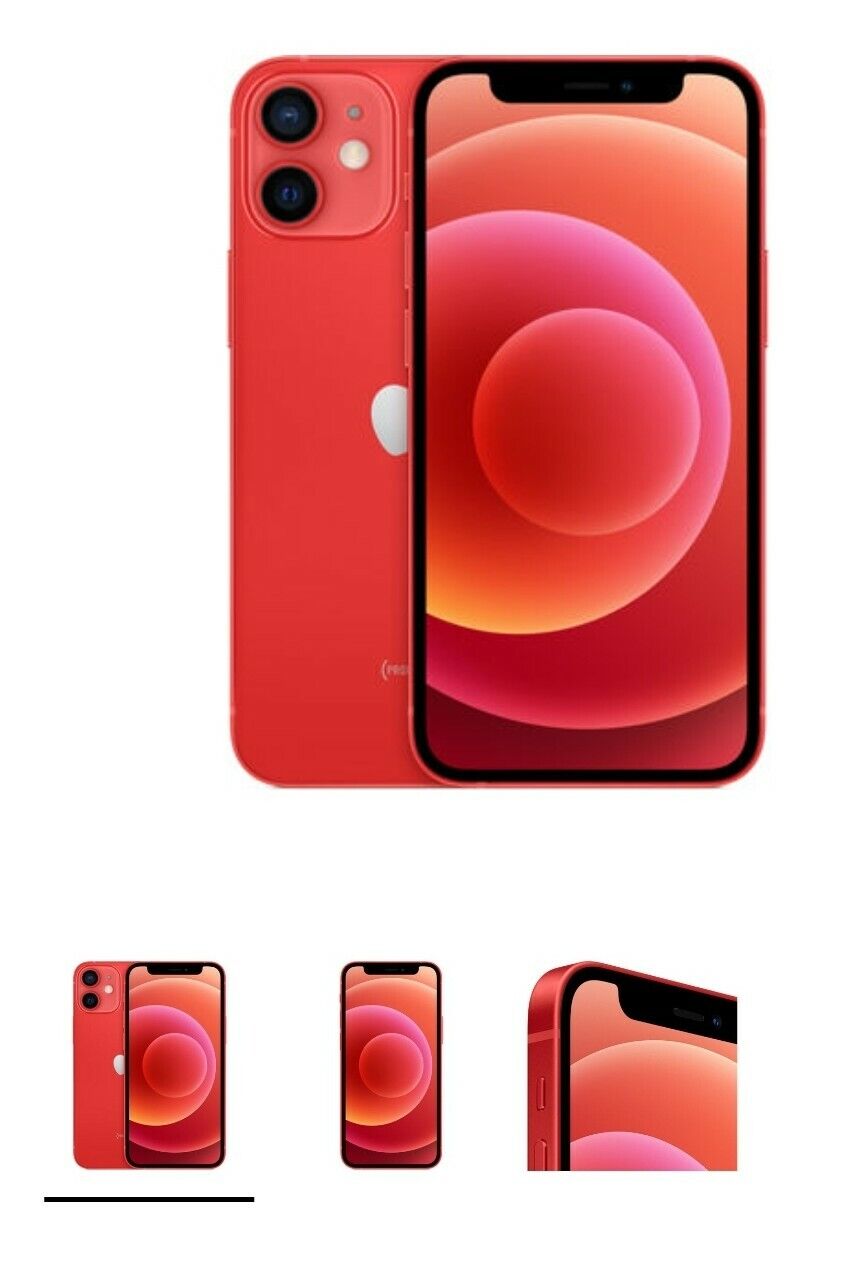 Say Hello to the iPhone 12 and iPhone 12 mini (PRODUCT)RED — (RED)