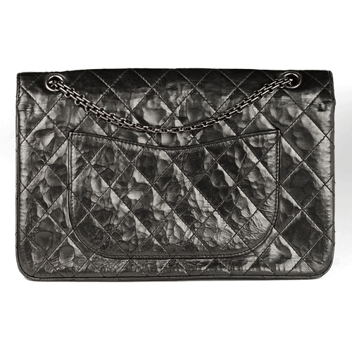 CHANEL Bag 2.55 Reissue Aged CALFSKIN Leather Large 227 SHW CERTIFIED AUTHENTIC - Picture 3 of 9