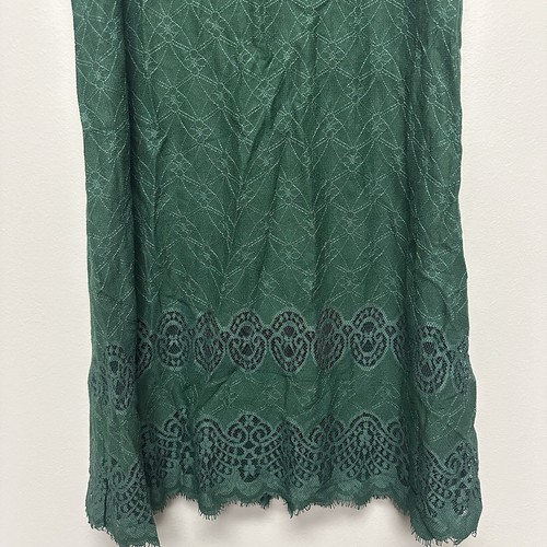 NWT $128 Max Studio Women's Dress Size S Small Sleeveless Dark Green Lace Dress - Picture 6 of 7