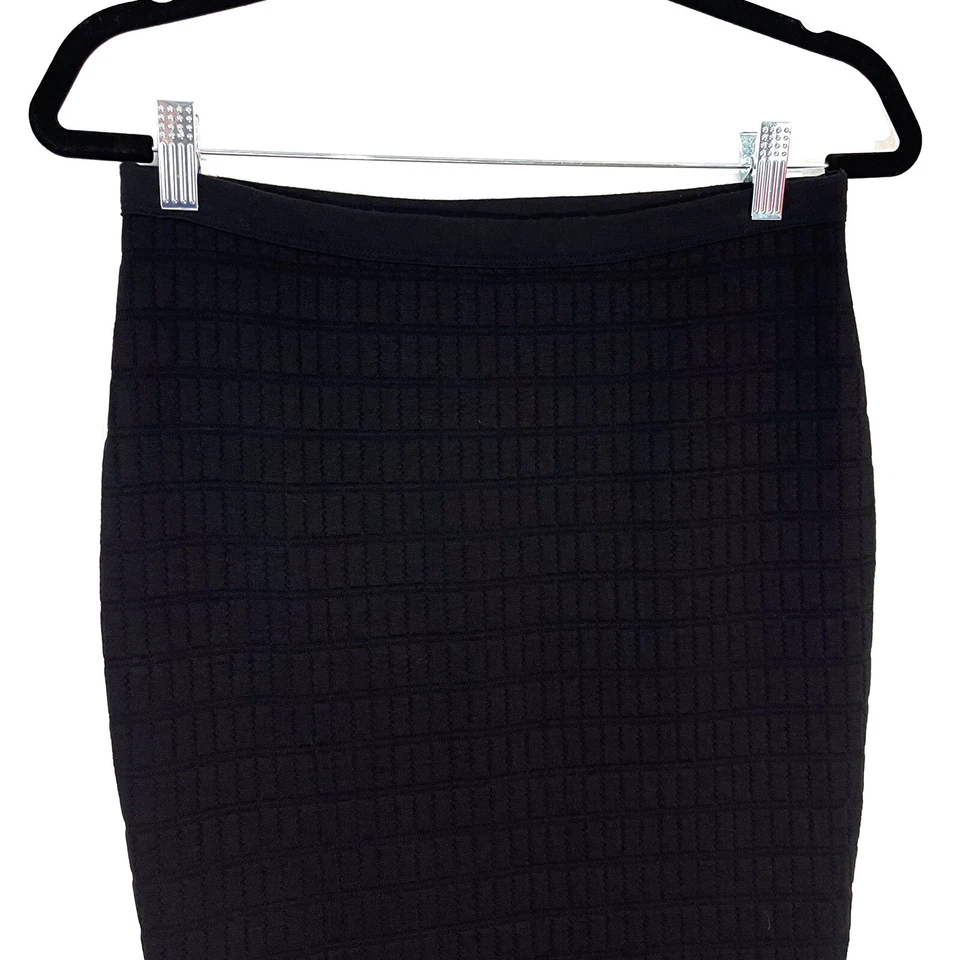 Bailey 44 Mujer Talla Pequeña Negra Escáner Acolchada Pull On Elástica Falda Lápiz Foto 2 de 4