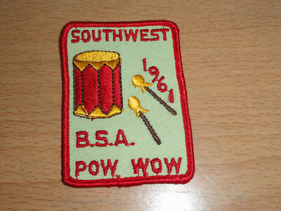 SOUTHWEST B.S.A. POW WOW 1961 PATCH BSA 469