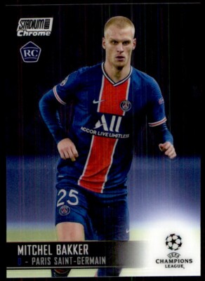 2020 Stadium Club Chrome UEFA Champions Mitchel Bakker #2