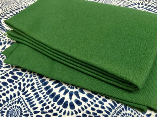 Grüne Handarbeitsstoffe aus Canvas