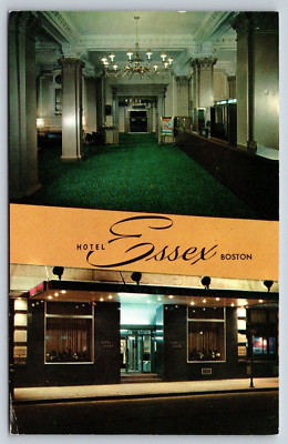 Hotel Essex Boston Massachusetts Vintage Postcard | eBay