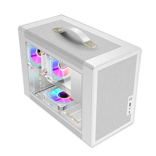 P60 M-ATX Portable Computer Case Motherboard ATX/SFX Power Supply Support U3 New - Afbeelding 2 van 24