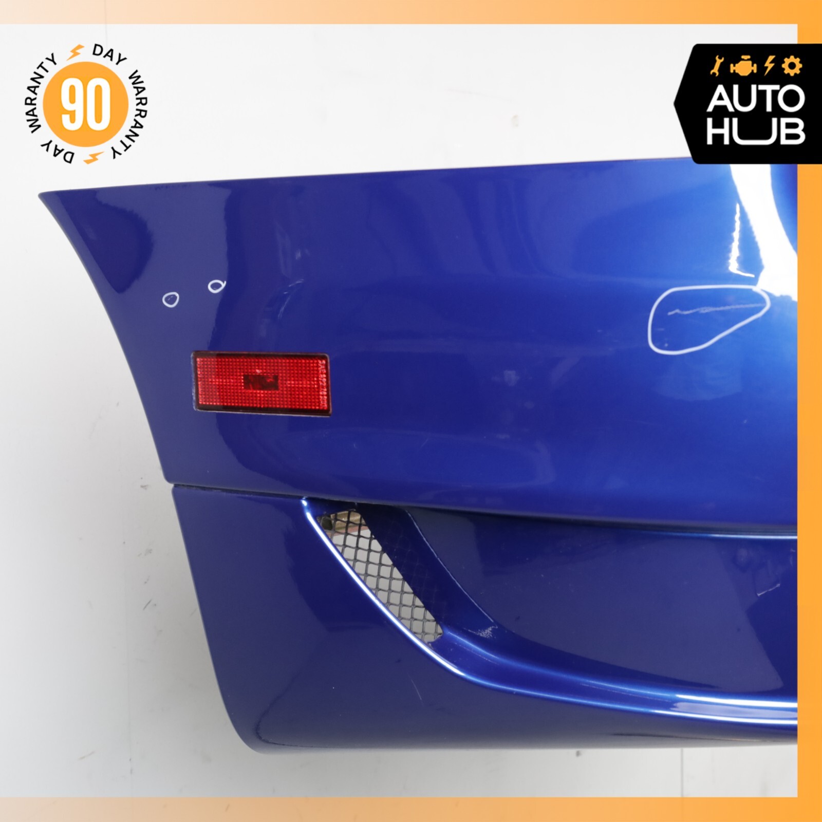 05-07 Maserati M138 4200 Coupe GT Rear Bumper Cover Assembly Blue OEM 67k