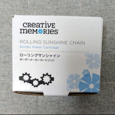 Creative Memories Rolling Sunshine Border Maker Cartridge Rolling Sun Shine