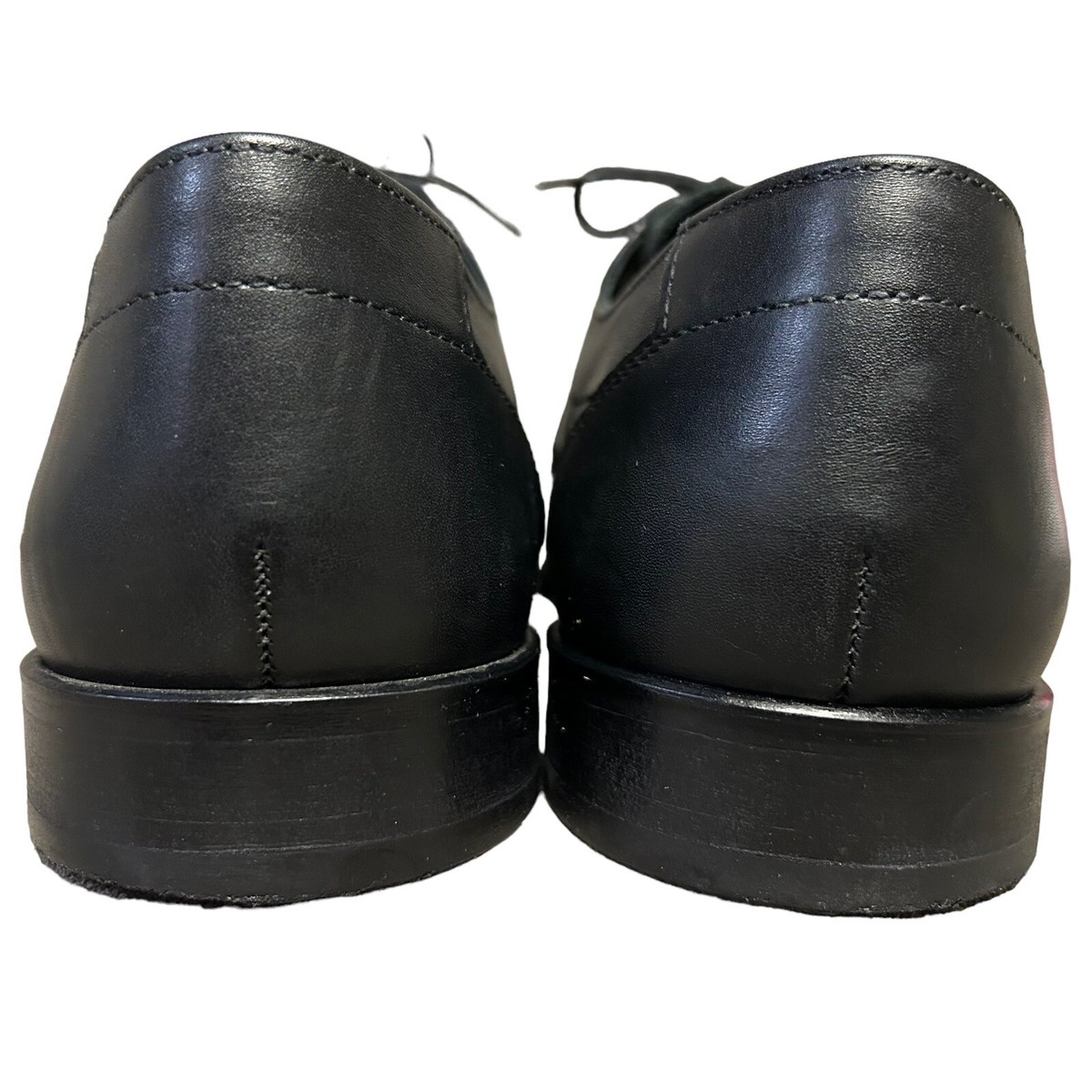 Manon Lloyd Germany Black Leather Plain Toe Derby Blucher Dress Shoe Men US 11.5 Manon Lloyd Germany Black Leather Plain Toe Derby Blucher  main image 2