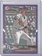 DANIEL LYNCH 2018 BOWMAN PAPER 1ST PROSPECT PURPLE #D 151/250