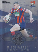 2018 NRL Traders Club Hero CH16/32 Mitch Barnett - Player of the year - Knights