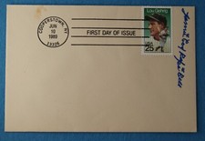 1989 Gehrig First Day Stamped Enveloped Signed James 