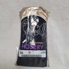 Nationals Guaranteed Hosiery style 4145 color nude 6 pair see description