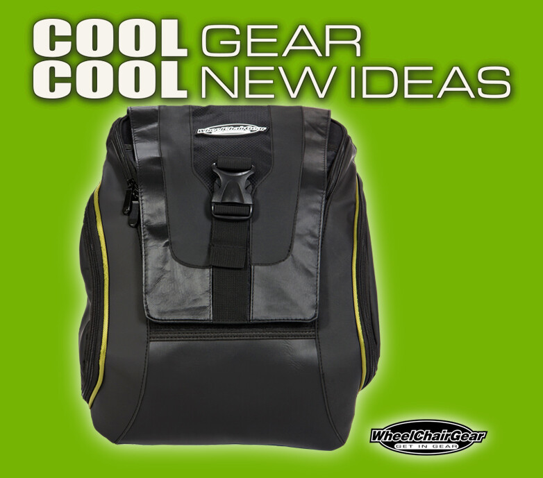 COOL WHEELCHAIR BACKPACK WEELCHAIR BAG Padded Compartments Zippered Pockets eBay