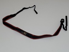 Vintage JVC Video Camera Camcorder Red  Black Shoulder / Neck / Arm Strap