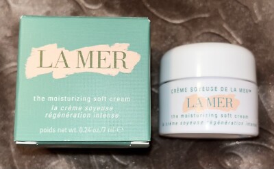 La Mer The Moisturising Soft Cream - 0.24oz/7ml New In Box