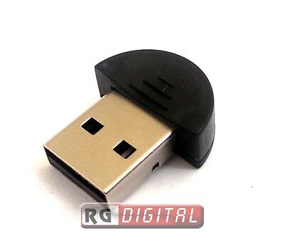 ADATTATORE LINQ MICRO Mini BLUETOOTH NERO 2.0 PEN USB DONGLE 100 IT-MINI01A | eBay