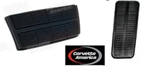 72-82 Corvette Brake Pedal Pad A/T & Gas Pedal Reproduction by Corvette America