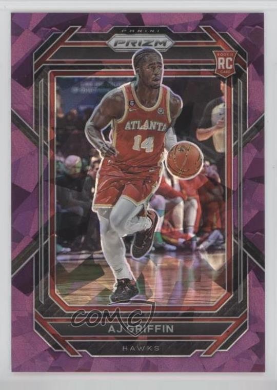 2022-23 Panini Prizm Purple Ice Prizm 56/149 AJ Griffin #248 0t1f