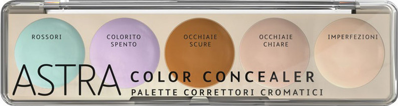 Giufra Srl Verde/Viola/Arancione Astra Palette C/Concealer 1 - Immagine 3