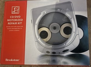 Brookstone CD/DVD Motorized Scratches Repair Kit used