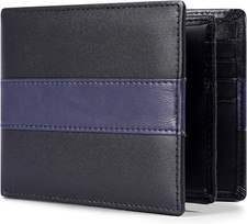 Cartera De Cuero Para Hombre Billetera Carteras Corta Cartera De Moda Clasico