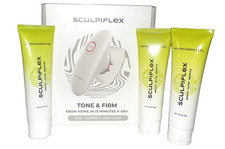 Sculpiflex EMS Body Face Lymphatic Drain Cellulite Massage & 3 Microcurrent Gel