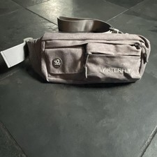 Waterfly Lightweight Adjustable Fanny Pack Waist Bag Gray