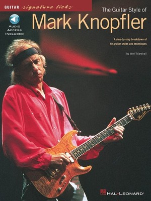 Guitar Style of Mark Knopfler Signature Licks Lessons Learn Play Tab Book Audio