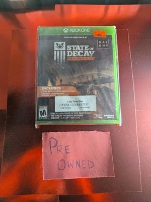 State of Decay: Year One Survival Edition 2015 Microsoft Xbox One Works Day One