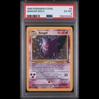 1999 Pokémon Fossil Gengar Holo 5/62  Graded PSA 6