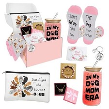 Dog Mom Gifts for Women, Best Dog Lover Gifts for Mothers Day, Birthday, Black