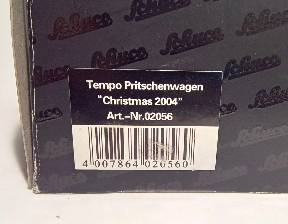 SCHUCO CHRISTMAS EDITION 1:43 - Tempo Flatbed Truck Christmas 2004 - Immagine 2 di 4