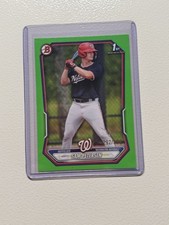 2026 Bowman #BCP-122 Sam Petersen Chrome 1st green Washington Nationals /399 crs