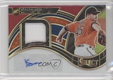 2021 Panini Select Rookie Jersey Tri-Color Prizm /99 Keegan Akin Auto 8h7