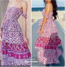 Anthropologie Abel the Label Floral Maxi Dress Womens Size small. MSRP:  $198