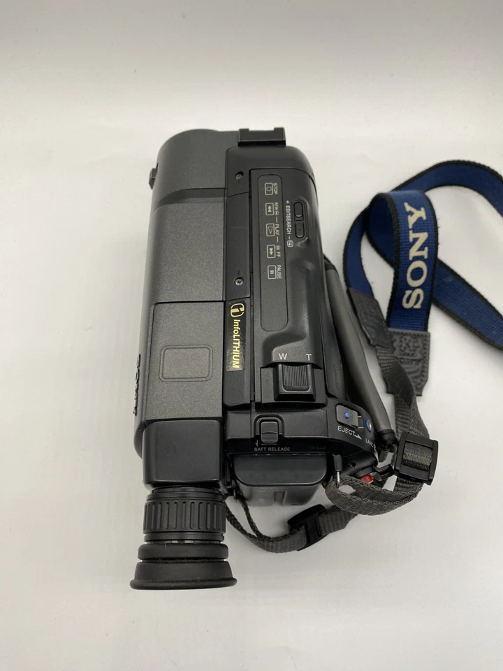 Sony CCD-TRV15E 8mm Video8XR Hi8 Handycam Camcorder Video Camera TESTED BUNDLE! - Image 4 of 4